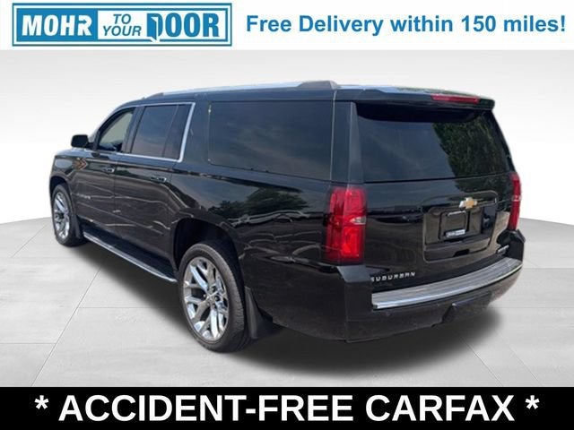 2020 Chevrolet Suburban — rear three-quarter view