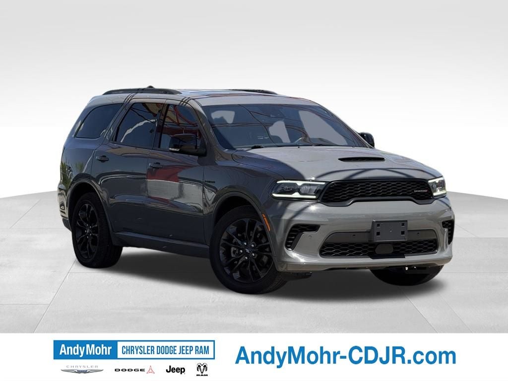 2024 Dodge Durango R/T Premium in Gray Clearcoat — front three-quarter view