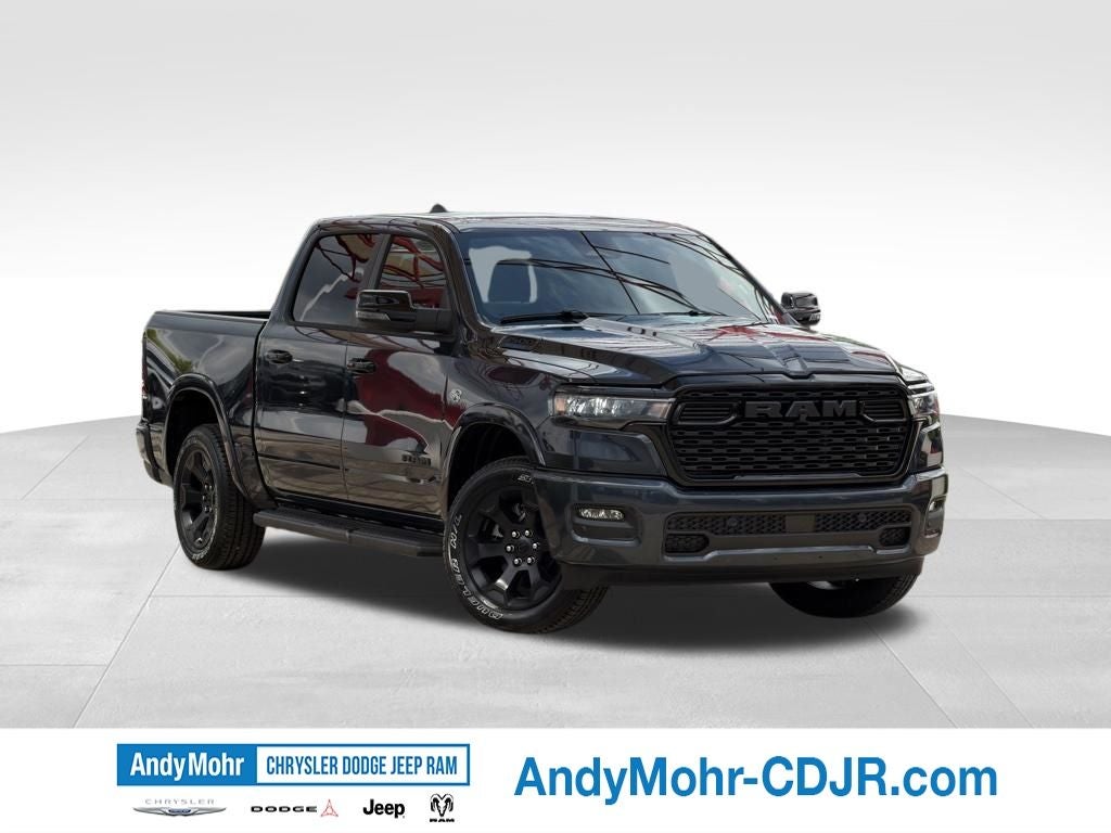 2026 RAM Ram 1500 Big Horn/Lone Star in Forged Blue Metallic Exterior Paint — front three-quarter view