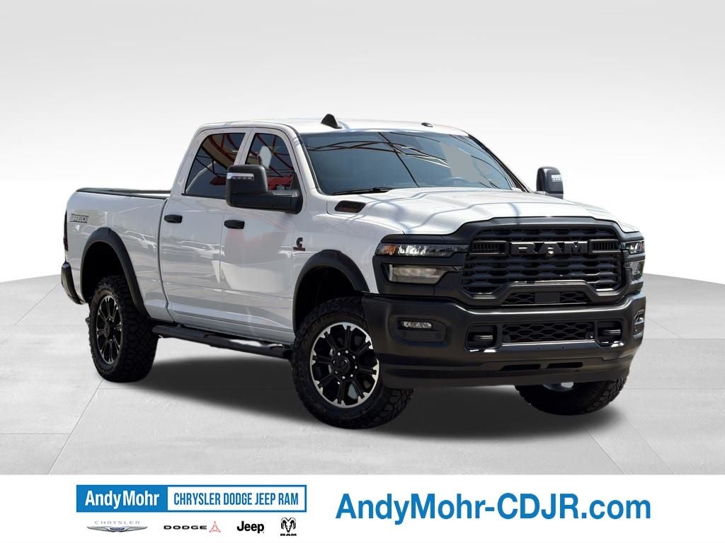 2026 RAM Ram 2500 Tradesman in Bright White Clear-Coat Exterior Paint — front three-quarter view