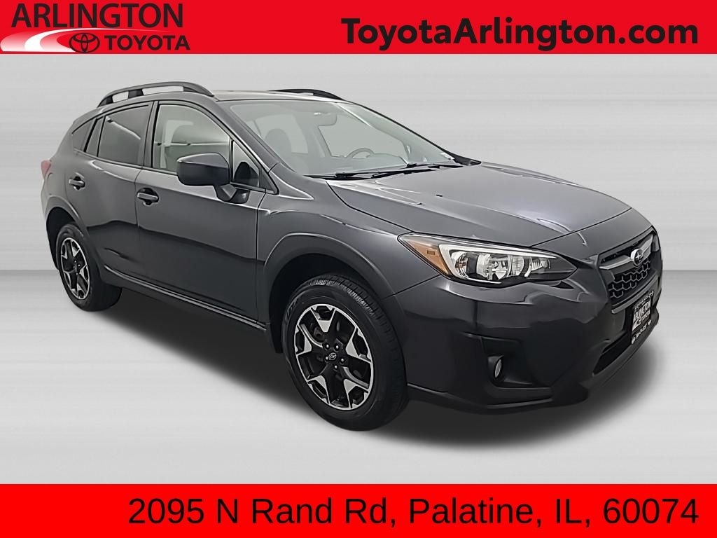 2019 Subaru Crosstrek 2.0i Premium in Dgm — front three-quarter view