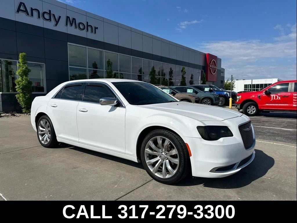 2018 Chrysler 300 Touring in Bright White Clearcoat — front three-quarter view