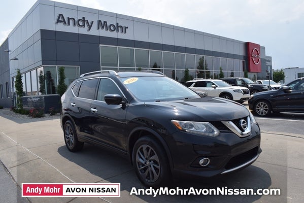 Used 2016 Nissan Rogue SL with VIN 5N1AT2MV1GC778051 for sale in Plainfield, IN