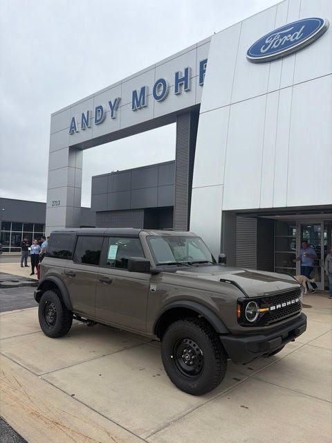 2026 Ford Bronco Big Bend in Gray — front three-quarter view