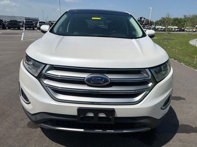 2017 Ford Edge — rear three-quarter view