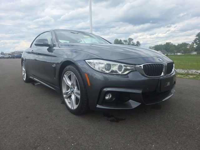 2016 BMW 4 Series 428i xDrive in Mineral Gray Metallic — front three-quarter view