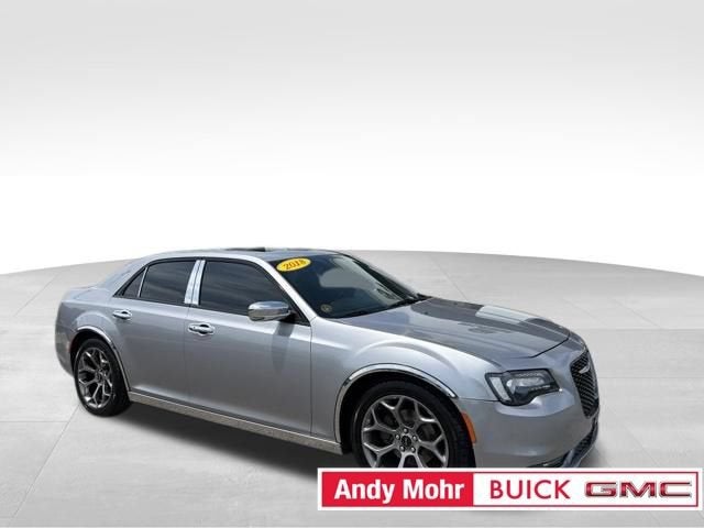 2018 Chrysler 300 300S in Billet Silver Met — front three-quarter view