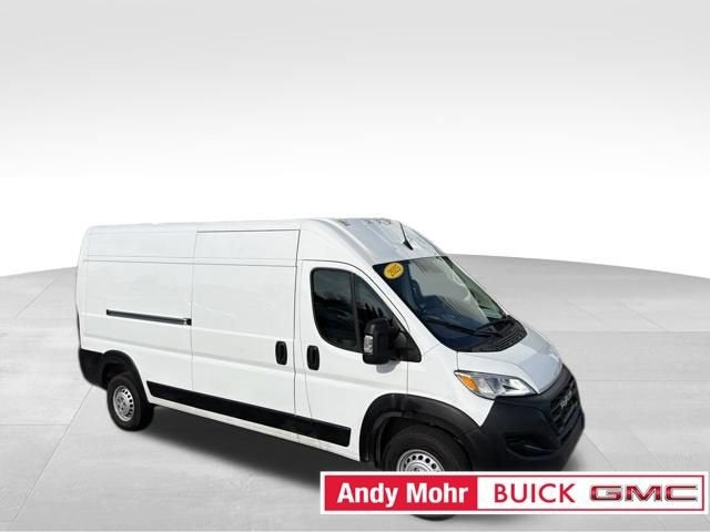2025 RAM ProMaster Cargo Van Tradesman in Bright White Cl — front three-quarter view