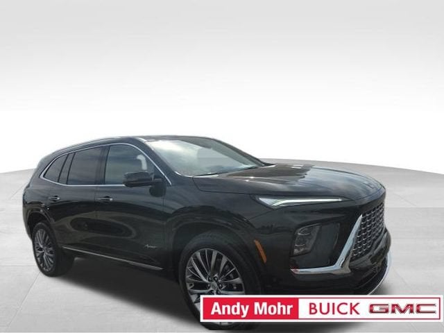 2026 Buick Enclave Avenir in Ebony Twilight Metallic — front three-quarter view