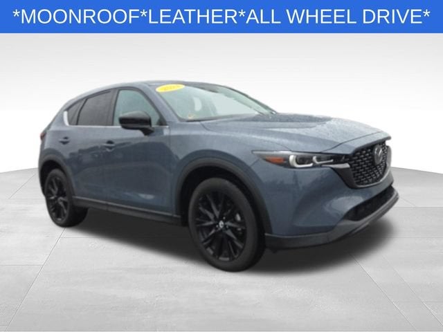 2024 Mazda Mazda CX-5 2.5 S Carbon Edition in Polymetal Gray Me — front three-quarter view