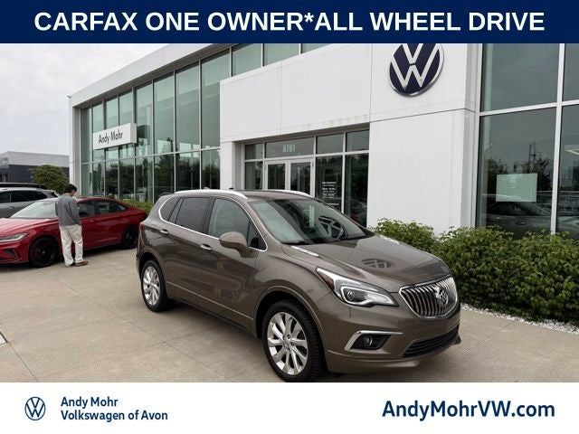 2016 Buick Envision Premium I in Alloy Metallic — front three-quarter view